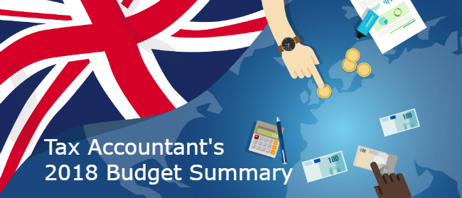 ax Accountants 2018 Budget Summary